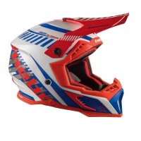 Casco Hebo MX Stratos Blanco Fibra talla L