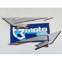 juego adhesivos tapa radiador sherco SM450