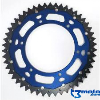 Corona mixta azul 50 dientes enduro