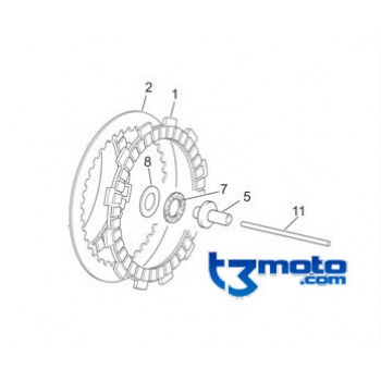 Arandela empujador embrague sherco trial hasta 2016