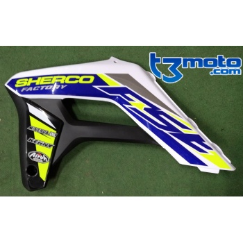 placa radiador izquierda sherco enduro factory 2019