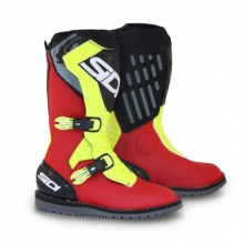 Botas Sidi Trial Zero.2.Limited Edition Adam Raga Rojo-Amarillo-Negro Talla 41