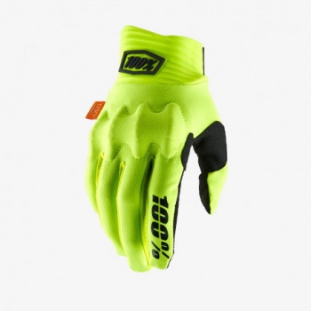 Guantes 100% Cognito Amarillo Talla L