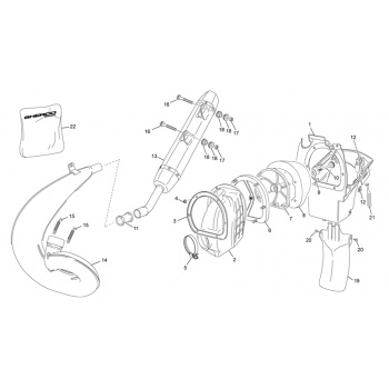 Bufanda escape sherco enduro 2t